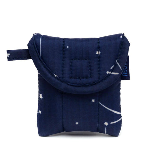 Puffy Earbuds Case: Constellation Midnight