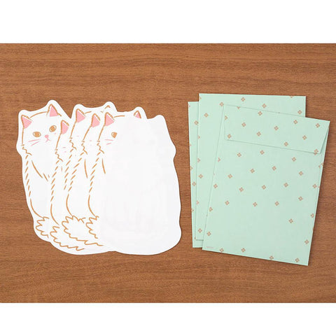 Die Cut Cat Letter Set