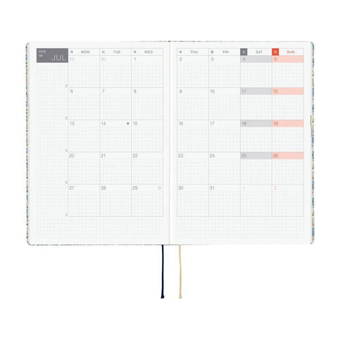 Liberty Fabrics: Sasha Kiora Hobonichi HON A5 2026 Planner
