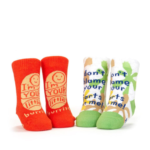 Lil Burrito Baby Sock Set