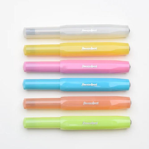 Frosted Sport Rollerball Pens