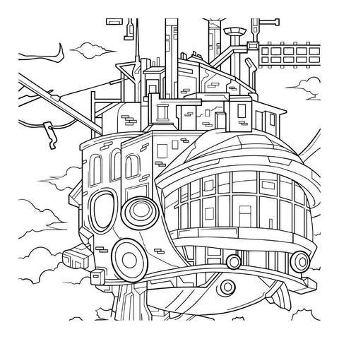 Land of Spirits Coloring Book