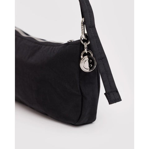 Nylon Pochette: Black