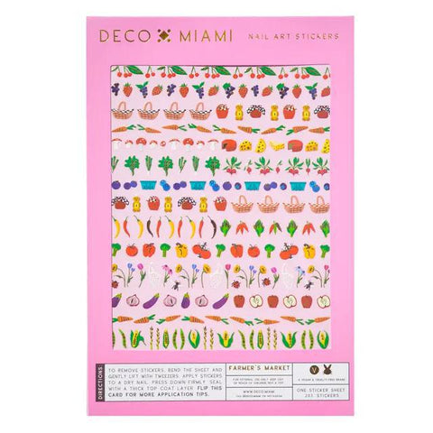 Farmer's Market Nail Art Stickers