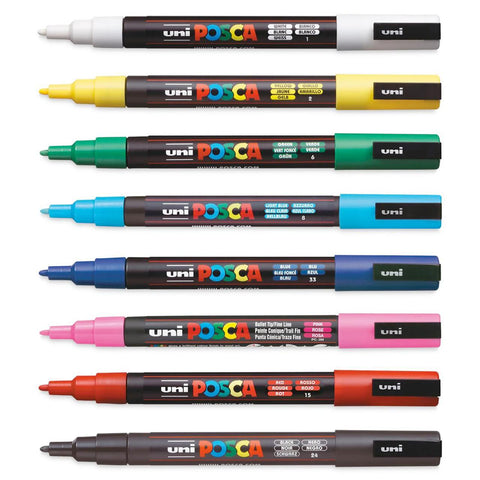POSCA Fine PC-3M Paint Markers