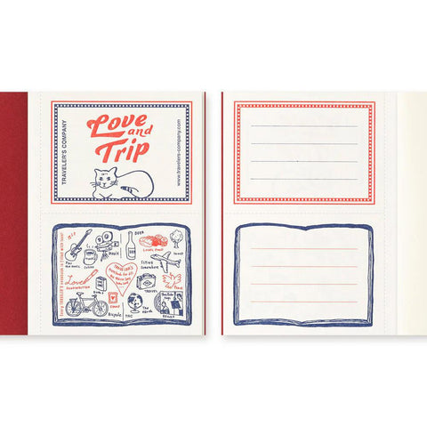 TRAVELER'S notebook, Passport Size, LOVE AND TRIP Edition
