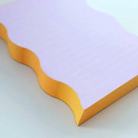 Wavy Shaped Notepad