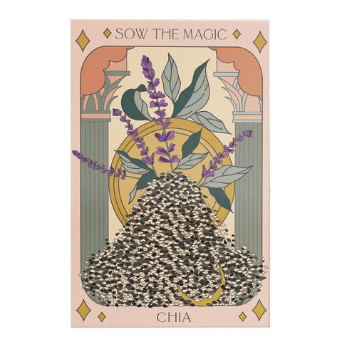 Chia Tarot Seed Packet
