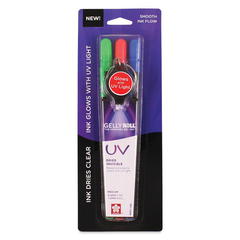 Gel Roll UV Pen Set