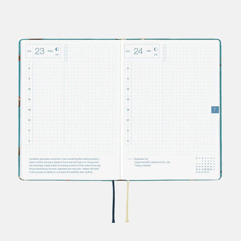 Bow + Tie: In the Forest Hobonichi HON A5 2026 Planner