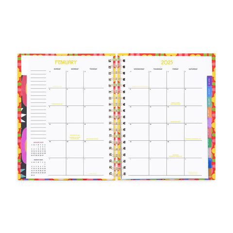 Flower Quilt 2025 Planner