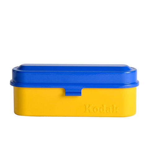 Kodak 35mm Film Steel Case, Blue + Yellow
