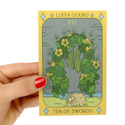 Luffa Gourd Tarot Seed Packet