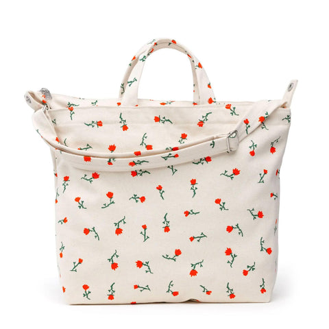 Horizontal Duck Bag: Painted Wildflower