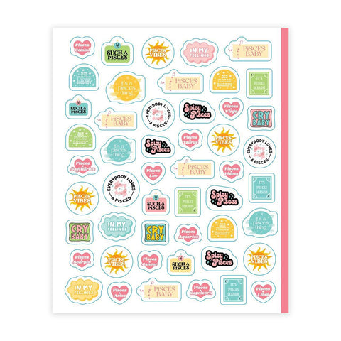 So. Many. Astrology. Stickers.