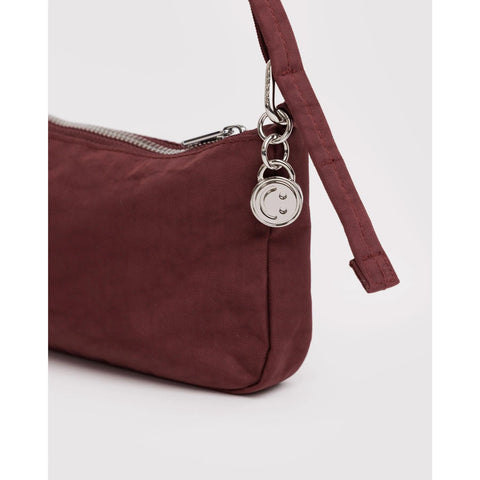 Nylon Pochette: Mahogany