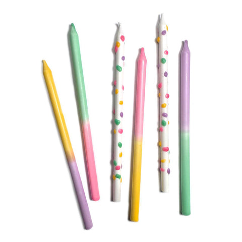 Fairy Cake Candles, Set of 6