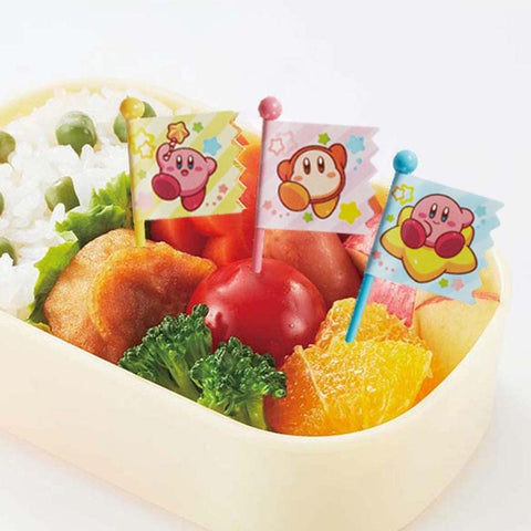 Kirby Flag Food Picks