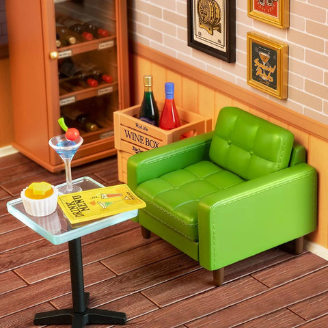 Leisurely Cheers Bar DIY Miniature Kit