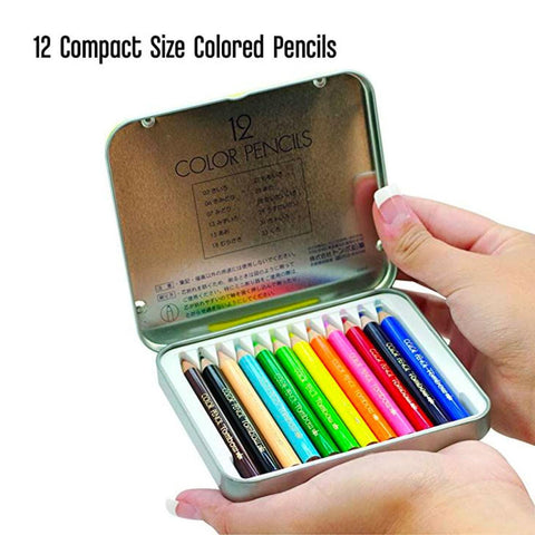 Mini Colored Pencil Tin Set