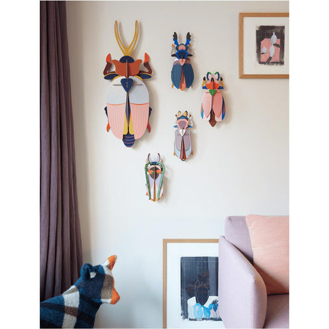 Japanese Beetle Wall Art Kit