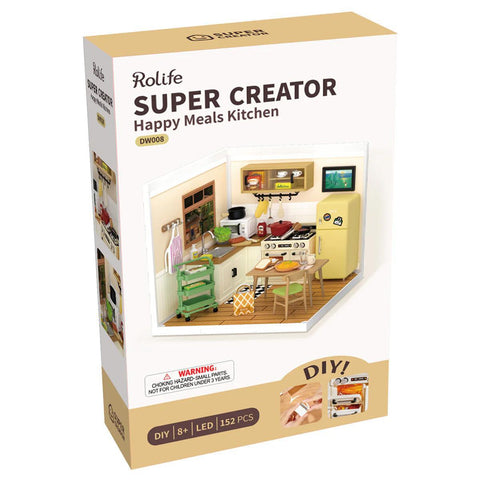 Happy Meals Kitchen DIY Miniature Kit
