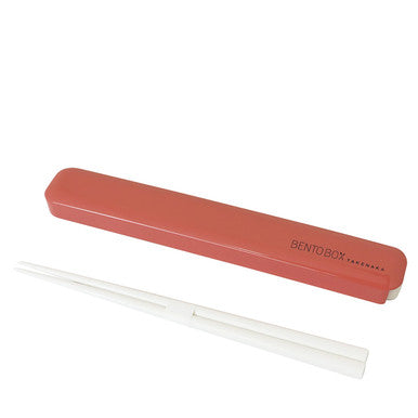 Chopsticks with Apricot Rose Case
