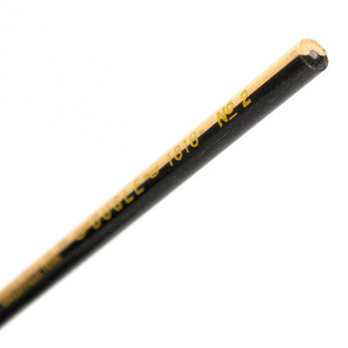 Black + White Bugle Pencil