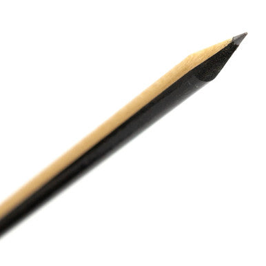 Black + White Bugle Pencil
