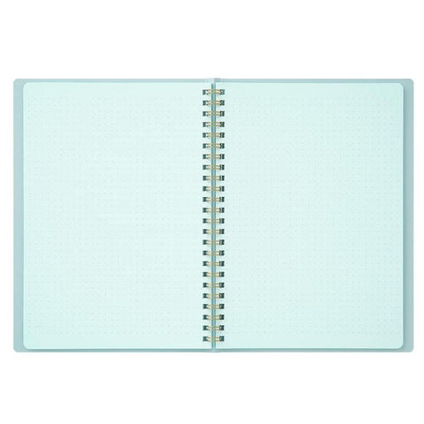 Color Dot Grid Ring Notebooks