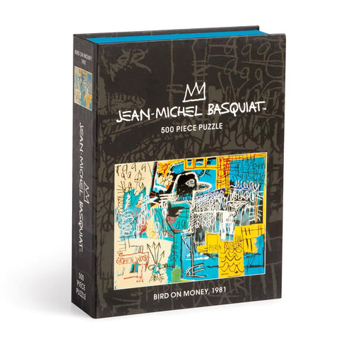 Basquiat Bird on Money 500 Piece Book Puzzle