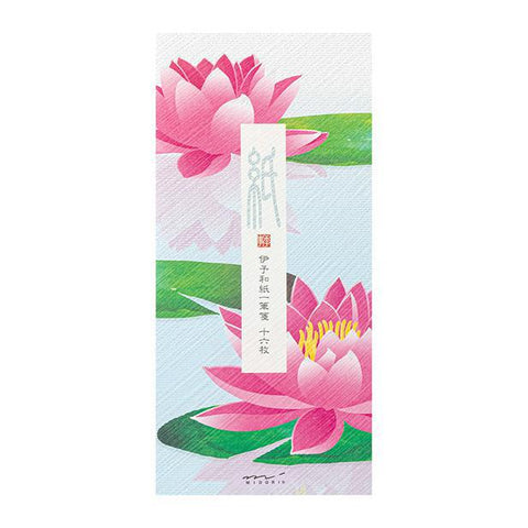 Water Lily Reflection Message Pad