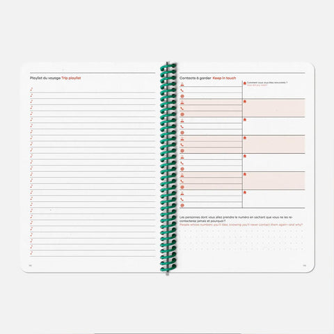 Carnet de Voyage Travel Notebook