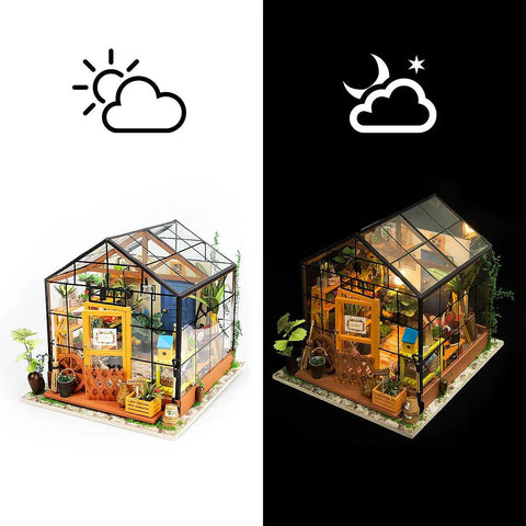 Cathy's Flower House DIY Miniature Kit