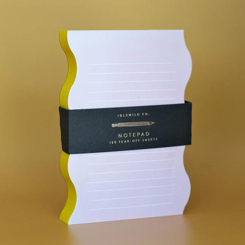 Wavy Shaped Notepad