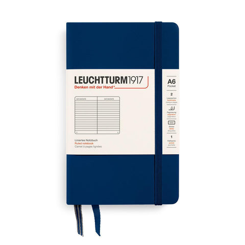 Hardcover Ruled Pocket Notebooks