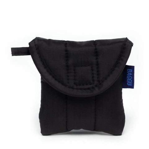 Puffy Earbuds Case: Black
