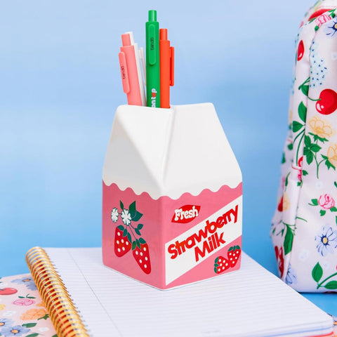 Strawberry Milk Vase