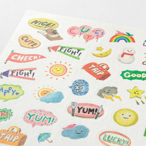 Yuru Log Feelings Sticker Sheet