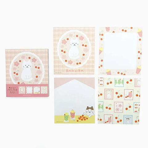 Sakura Sweets Memo Pad