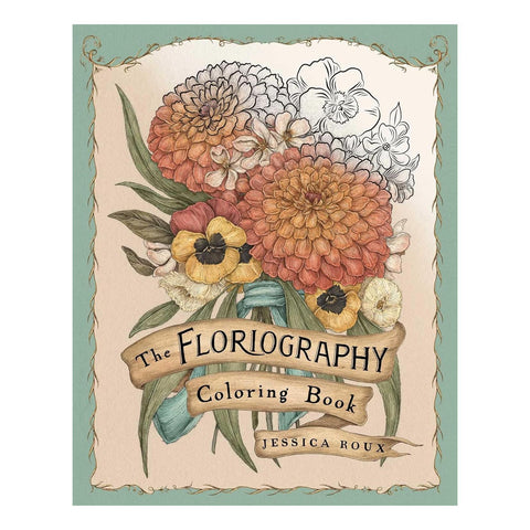 Floriography Coloring Book