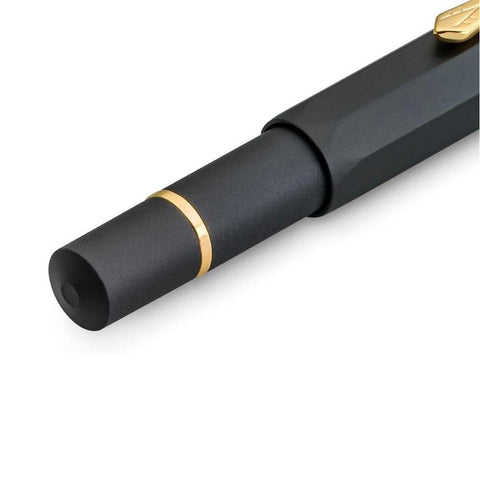 AL Sport Piston Filler Fountain Pen Starter Set, Black