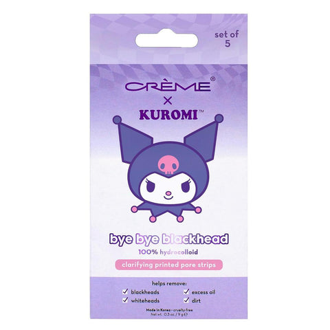 Kuromi Bye Bye Blackheads Printed Pore Strips