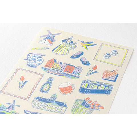 Dutch Motifs Sticker Sheet