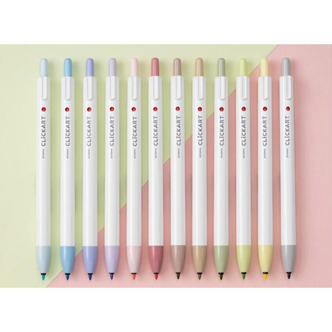 CLiCKART Retractable Marker Pens