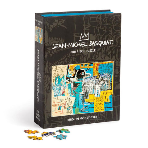 Basquiat Bird on Money 500 Piece Book Puzzle