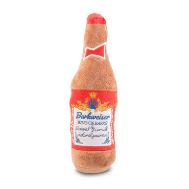 Barkweiser Beer Bottle Dog Toy