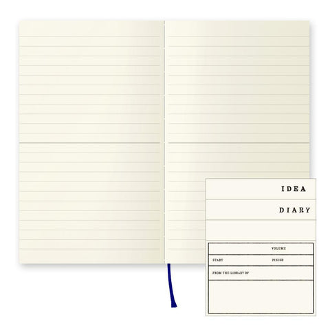 MD Lined B6 Slim Notebook
