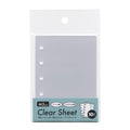 Mini Binder Clear Sheet Refills