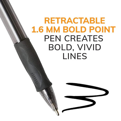 BIC Glide Bold Retractable Ballpoint Pen